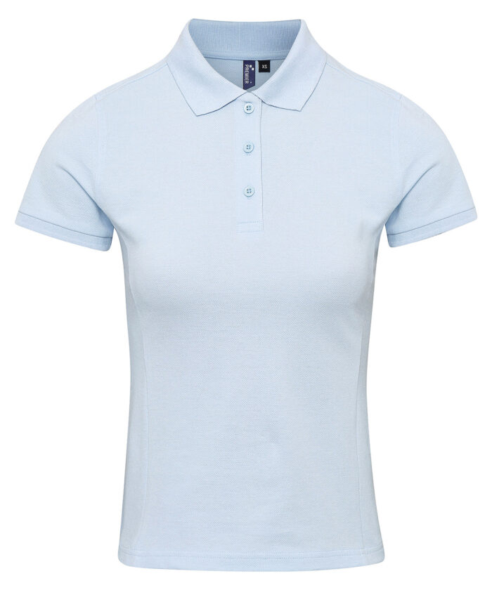 Women's Coolchecker® plus piqué polo with CoolPlus® - Image 47