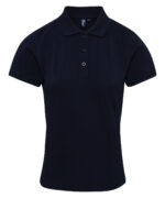 Women's Coolchecker® plus piqué polo with CoolPlus® - Image 10