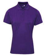 Women's Coolchecker® plus piqué polo with CoolPlus® - Image 12