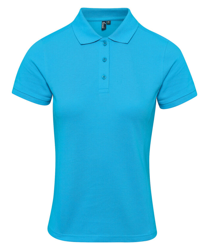 Women's Coolchecker® plus piqué polo with CoolPlus® - Image 2