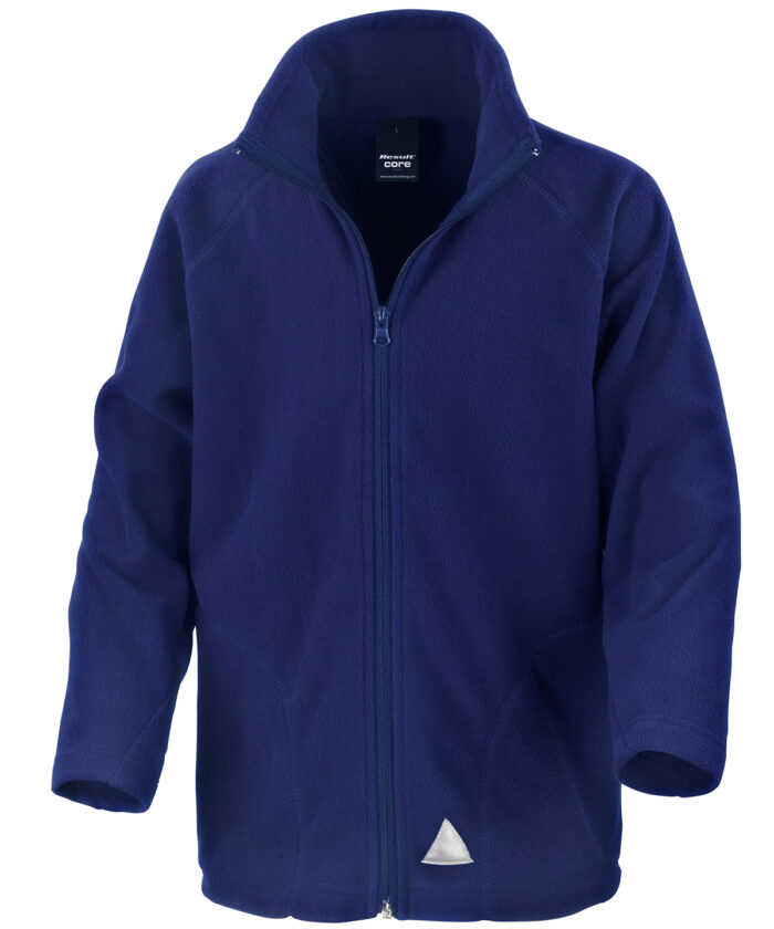 Core junior microfleece jacket - Image 1