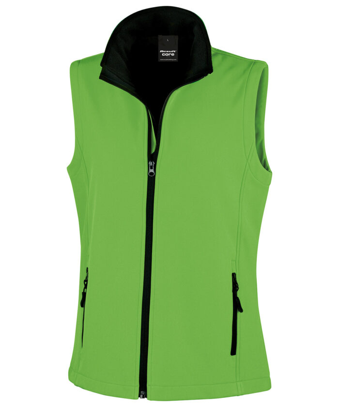 Women's printable softshell bodywarmer - Image 43