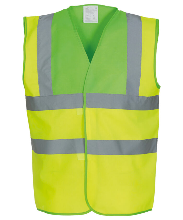 Hi-vis 2-band-and-braces waistcoat (HVW100) - Image 21