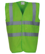 Hi-vis 2-band-and-braces waistcoat (HVW100) - Image 4