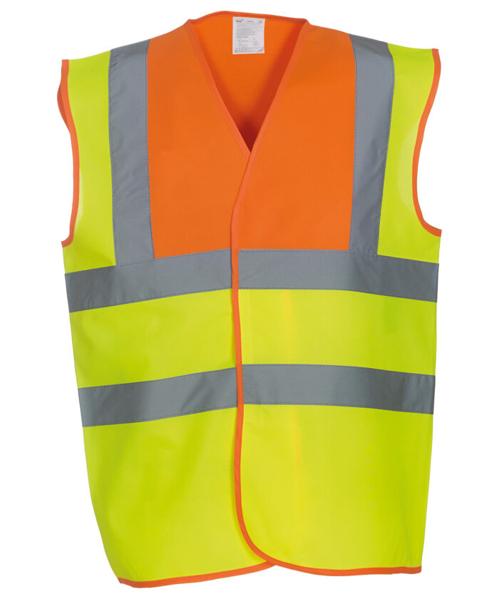 Hi-vis 2-band-and-braces waistcoat (HVW100) - Image 53