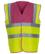 Hi-vis 2-band-and-braces waistcoat (HVW100) - Image 17