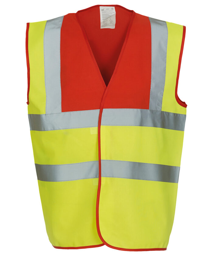 Hi-vis 2-band-and-braces waistcoat (HVW100) - Image 107