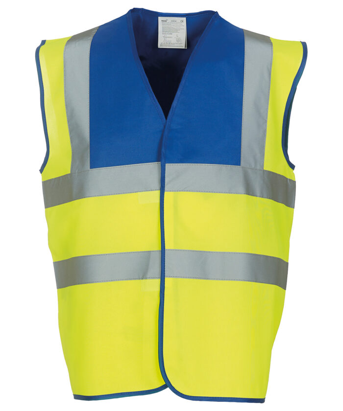 Hi-vis 2-band-and-braces waistcoat (HVW100) - Image 101