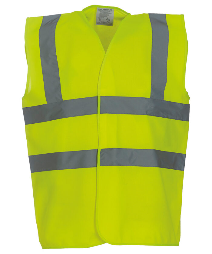 Hi-vis 2-band-and-braces waistcoat (HVW100) - Image 1