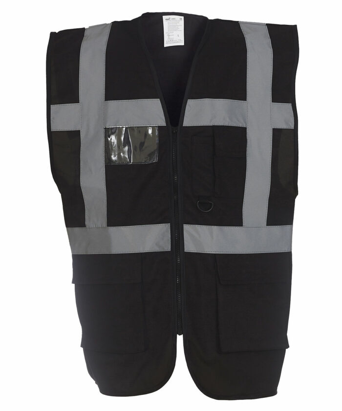 Multifunctional executive hi-vis waistcoat (HVW801) - Image 2