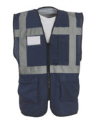 Multifunctional executive hi-vis waistcoat (HVW801) - Image 4