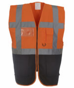 Multifunctional executive hi-vis waistcoat (HVW801) - Image 6