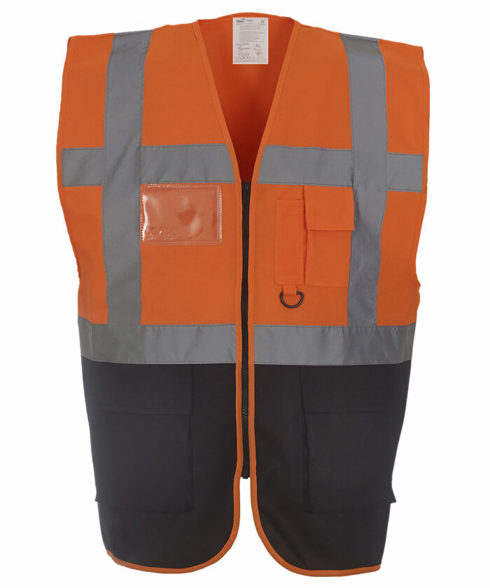 Multifunctional executive hi-vis waistcoat (HVW801) - Image 29