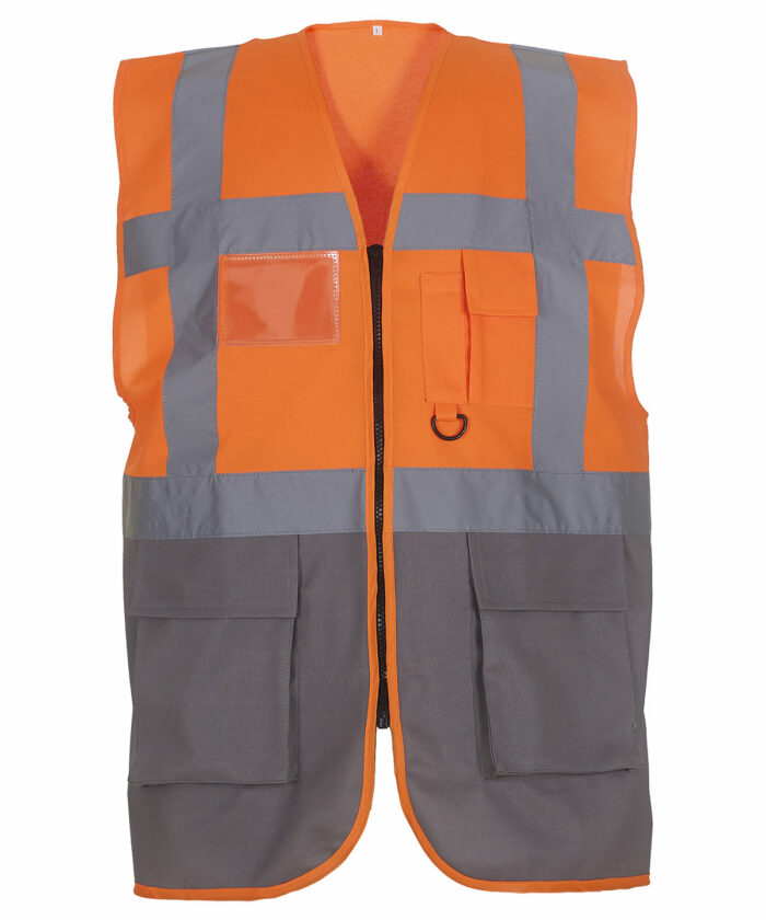 Multifunctional executive hi-vis waistcoat (HVW801) - Image 35
