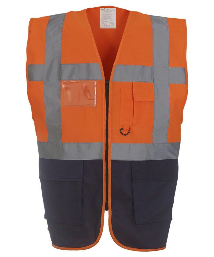Multifunctional executive hi-vis waistcoat (HVW801) - Image 41