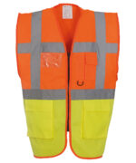 Multifunctional executive hi-vis waistcoat (HVW801) - Image 10