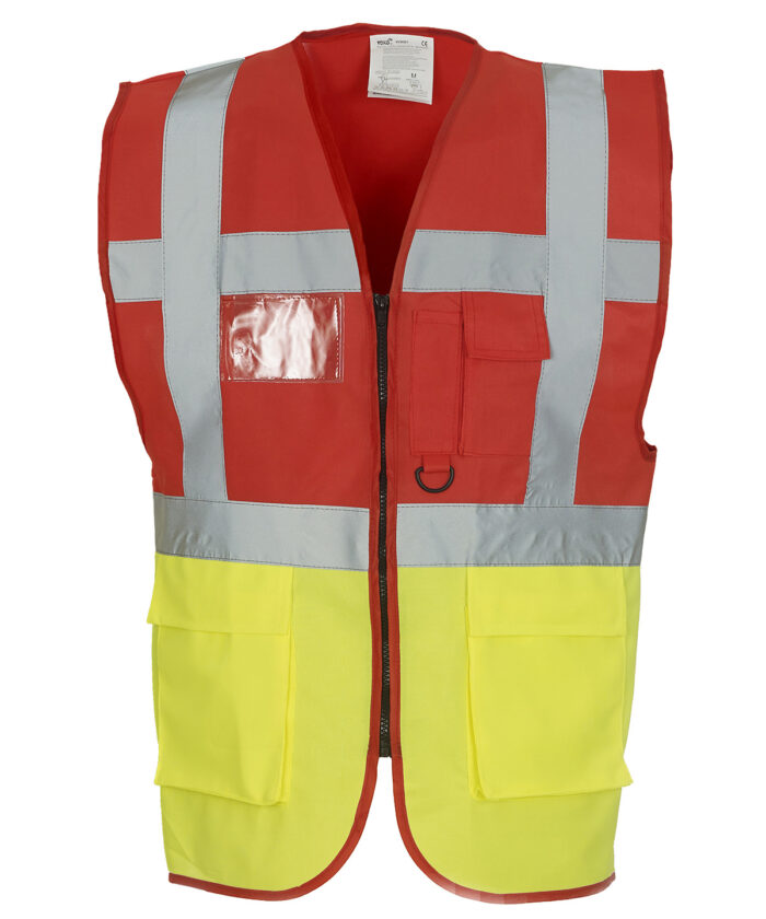 Multifunctional executive hi-vis waistcoat (HVW801) - Image 95