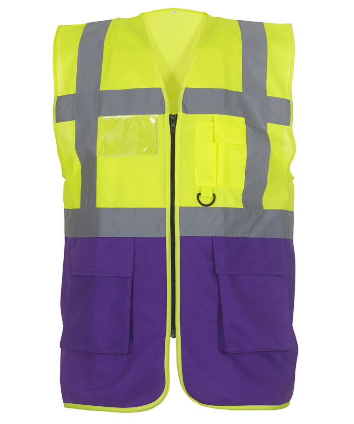 Multifunctional executive hi-vis waistcoat (HVW801) - Image 1