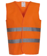 Hi-vis 2-band waistcoat (HVW102) - Image 2