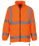 Hi-vis heavyweight fleece jacket (HVK08) - Image 2