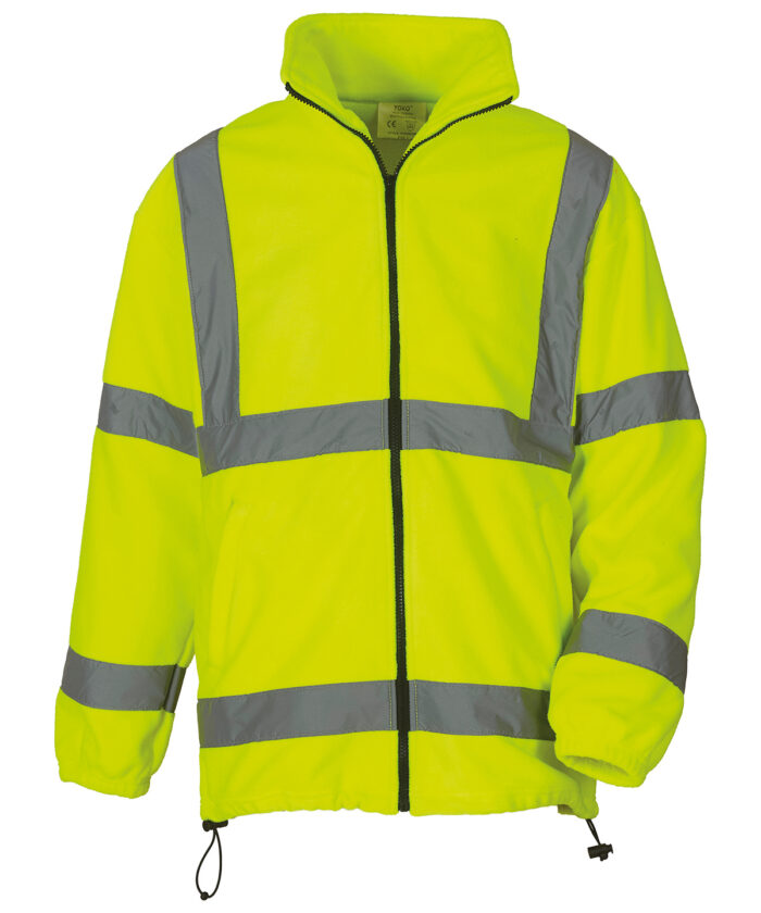 Hi-vis heavyweight fleece jacket (HVK08) - Image 13