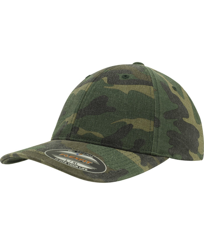 Flexfit garment washed camo (6977CA) - Image 1
