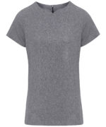 Viola 'linen look' cut neck beauty tunic