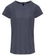 Viola 'linen look' cut neck beauty tunic - Image 2