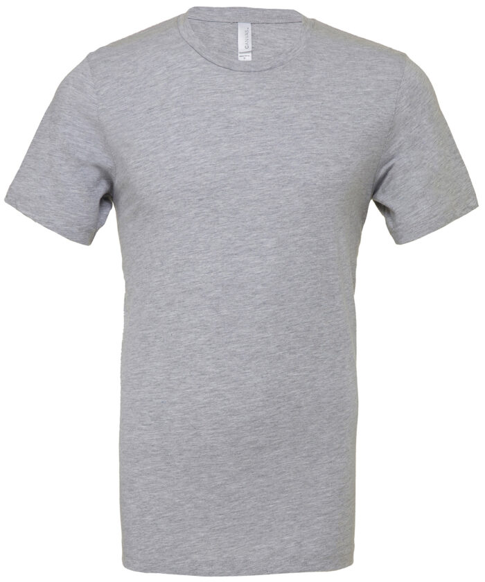Unisex heather CVC short sleeve t-shirt - Image 2
