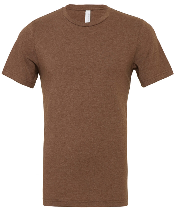 Unisex heather CVC short sleeve t-shirt - Image 32