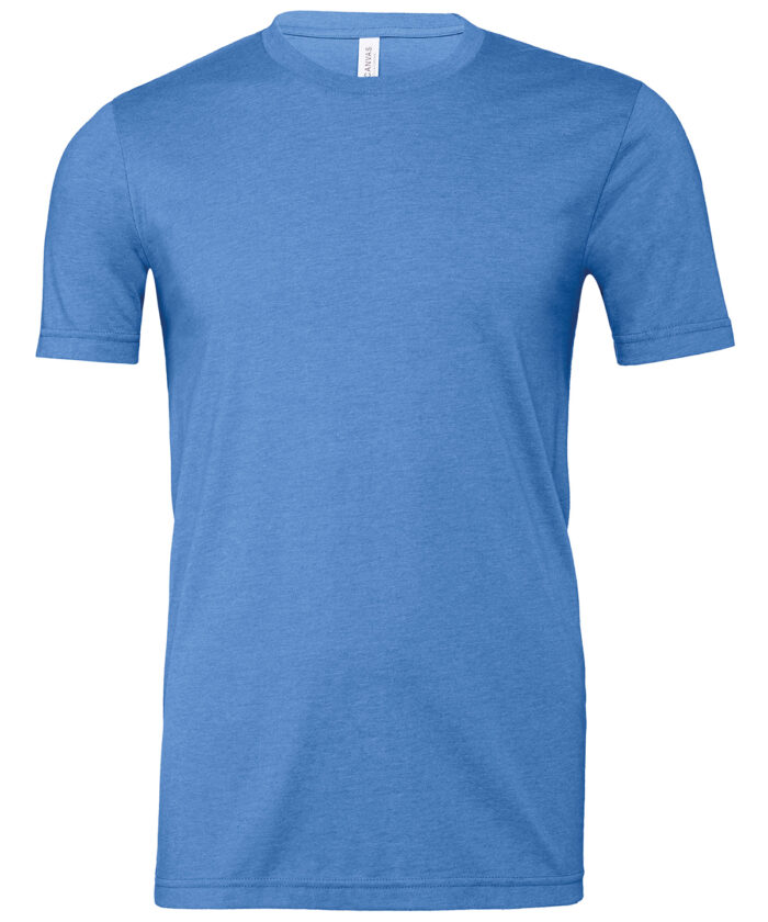 Unisex heather CVC short sleeve t-shirt - Image 56