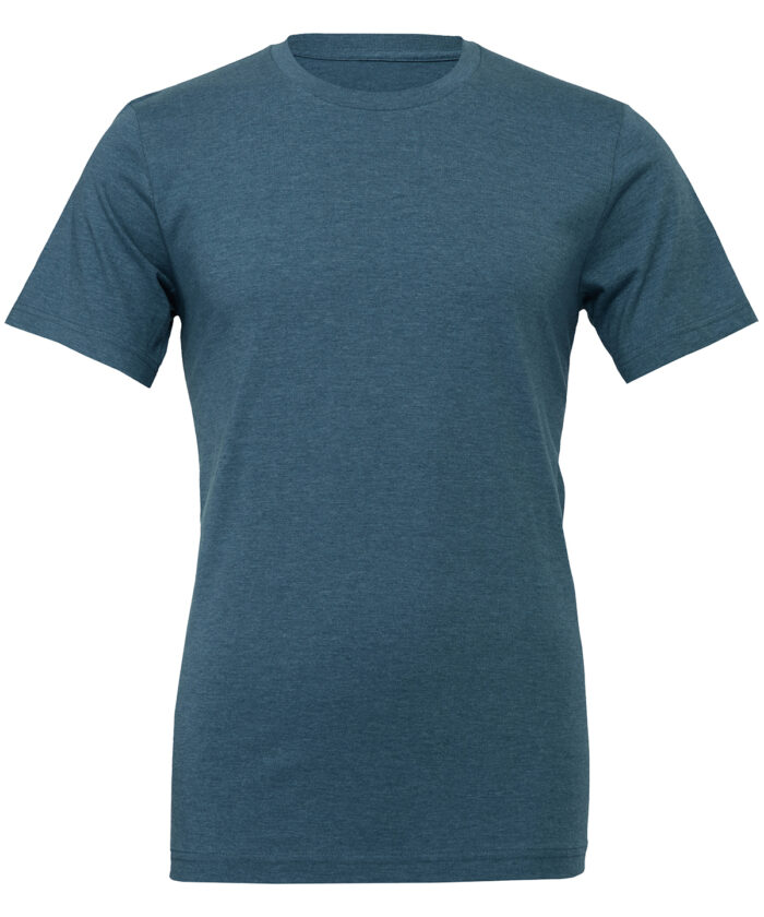 Unisex heather CVC short sleeve t-shirt - Image 74