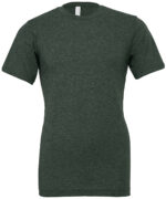 Unisex heather CVC short sleeve t-shirt - Image 30