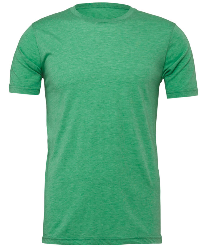 Unisex heather CVC short sleeve t-shirt - Image 182
