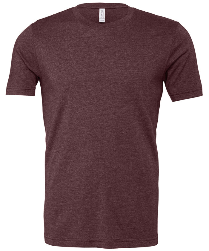 Unisex heather CVC short sleeve t-shirt - Image 188