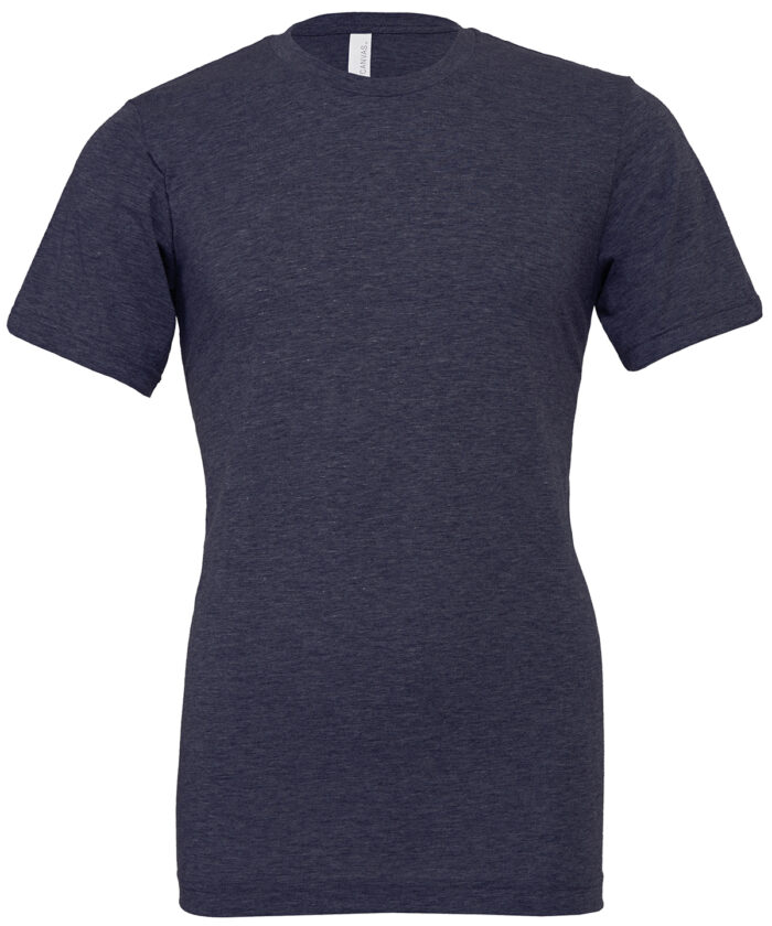 Unisex heather CVC short sleeve t-shirt - Image 104