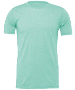 Unisex heather CVC short sleeve t-shirt - Image 34