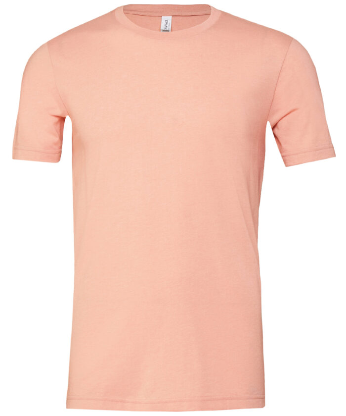 Unisex heather CVC short sleeve t-shirt - Image 134