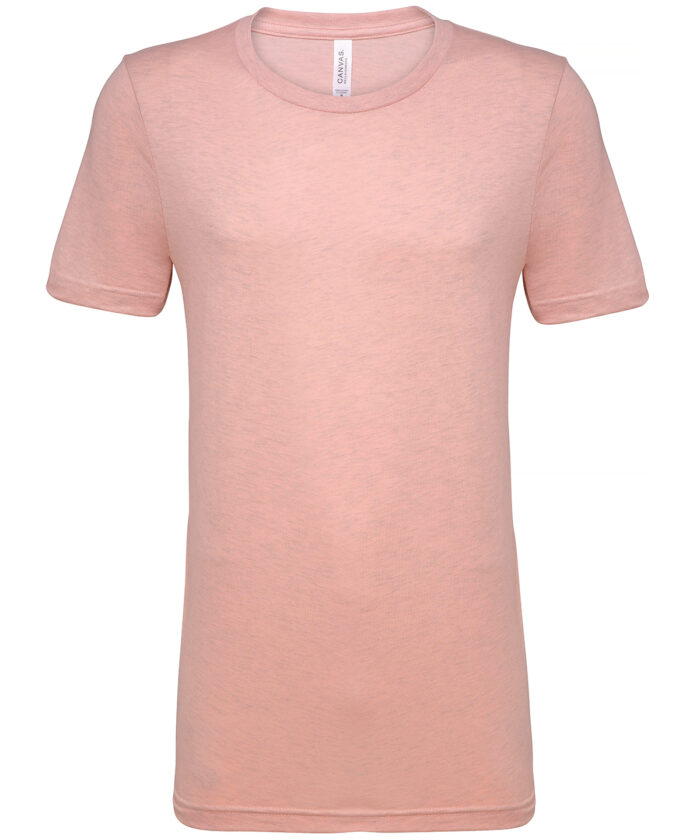 Unisex heather CVC short sleeve t-shirt - Image 230