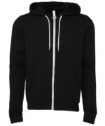 Unisex polycotton fleece full-zip hoodie - Image 6