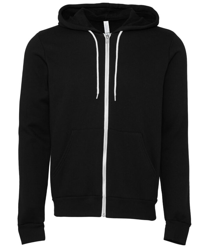 Unisex polycotton fleece full-zip hoodie - Image 22
