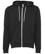 Unisex polycotton fleece full-zip hoodie - Image 7