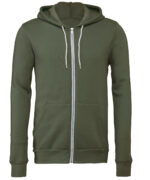 Unisex polycotton fleece full-zip hoodie - Image 17