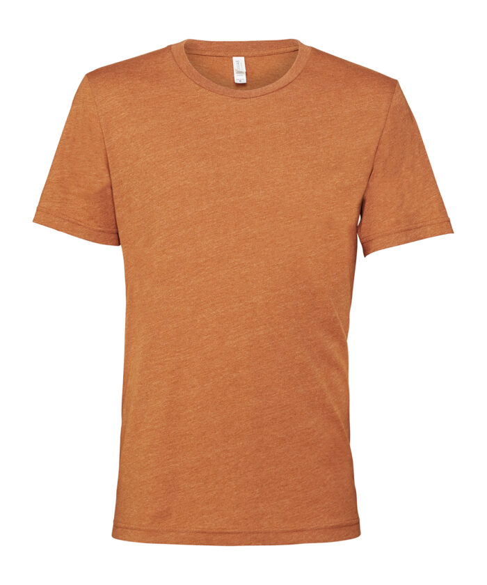 Unisex heather CVC short sleeve t-shirt - Image 50