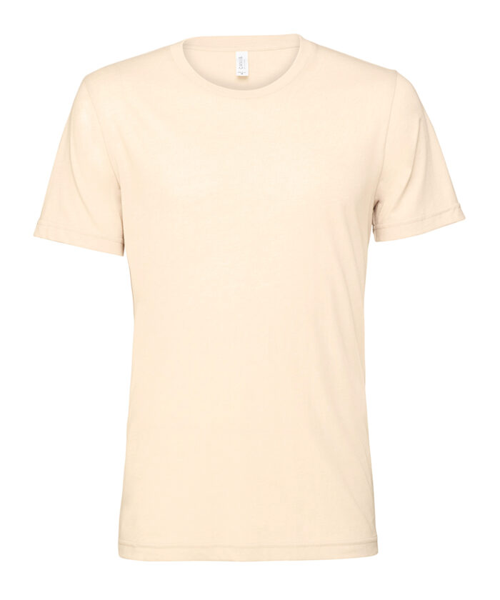 Unisex heather CVC short sleeve t-shirt - Image 80