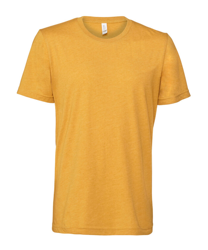 Unisex heather CVC short sleeve t-shirt - Image 110