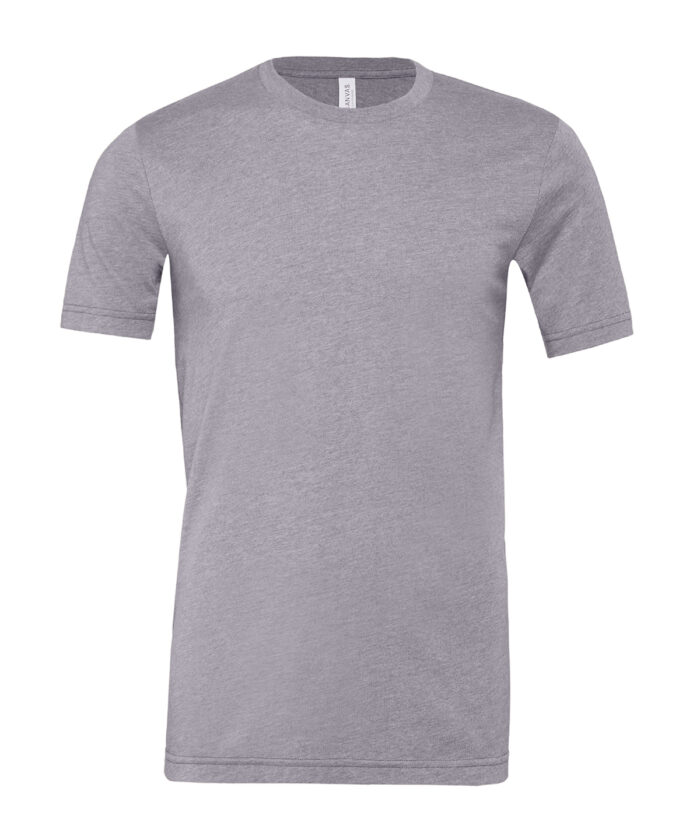 Unisex heather CVC short sleeve t-shirt - Image 152