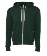 Unisex polycotton fleece full-zip hoodie - Image 9