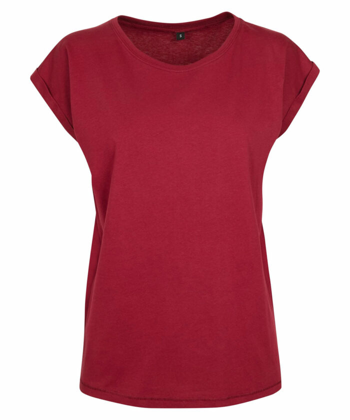 Women's extended shoulder tee - Image 24