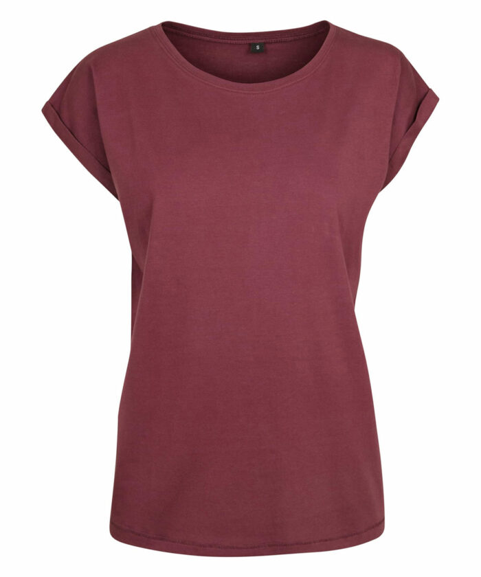 Women's extended shoulder tee - Image 42